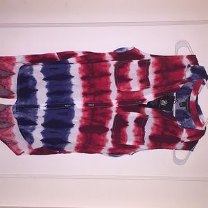 Rock&Republic size XS. Red, white & blue tank. New